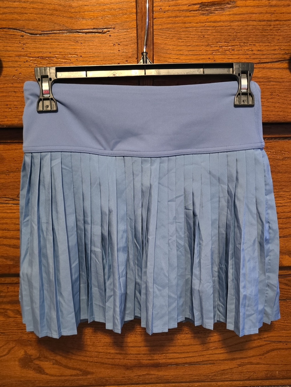 Pleated Blue Women's Skort